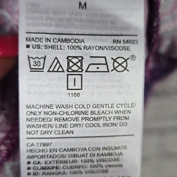 Old Navy Purple Sleeveless V-Neck Shift Dress Women Keyhole Lightweight V-Neck - Picture 8 of 8